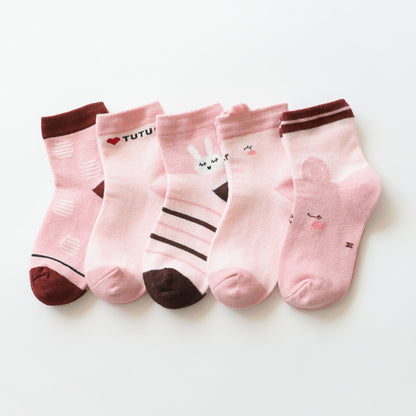 The Fauna Foot: Cartoon Animal Cotton Signature Socks