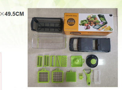 Compact Vegetable Silk Shredder | Household Kitchen Slicer Gadget