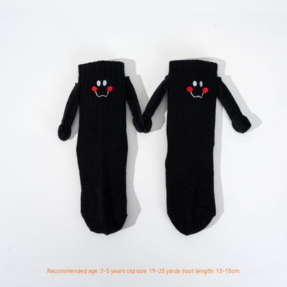 The Magnetic Bond: Magnetic Hand-Holding Tube Socks