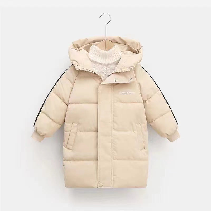 The Wadded Shield: Mid-Length Thickened Down-Alternative Jacket