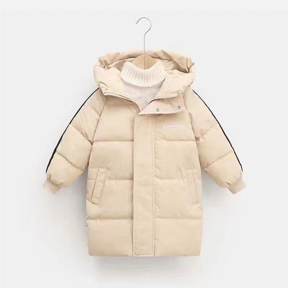 The Wadded Shield: Mid-Length Thickened Down-Alternative Jacket