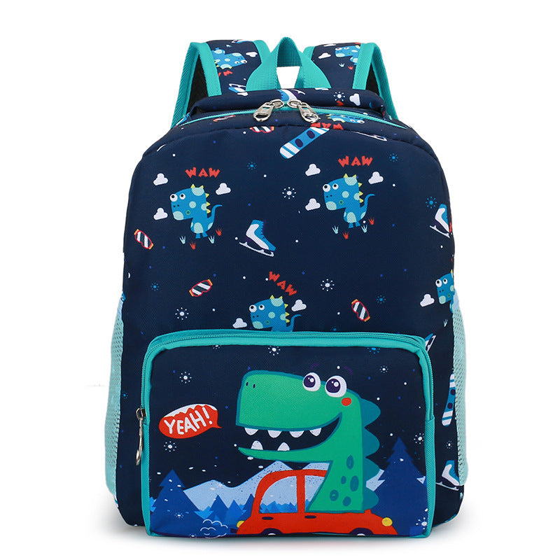 The Jurassic Dino: Cute Dinosaur Kindergarten Baby Backpack