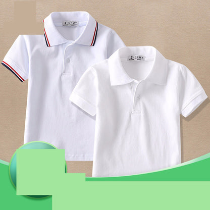 Presential CUHK Pristine White Lapel Polo