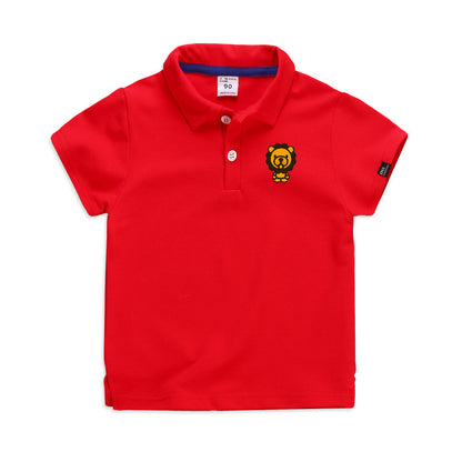 Luxe Piqué Cotton Cartoon Polo Anthology