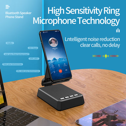 The Broadcaster Pro: HD Mic Smart Phone Stand Speaker