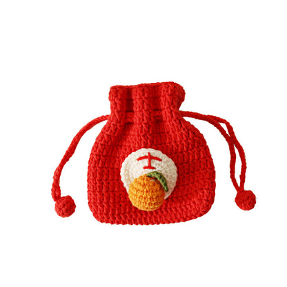 Good Luck Charm: Hand-Woven Symbolic Coin Purse