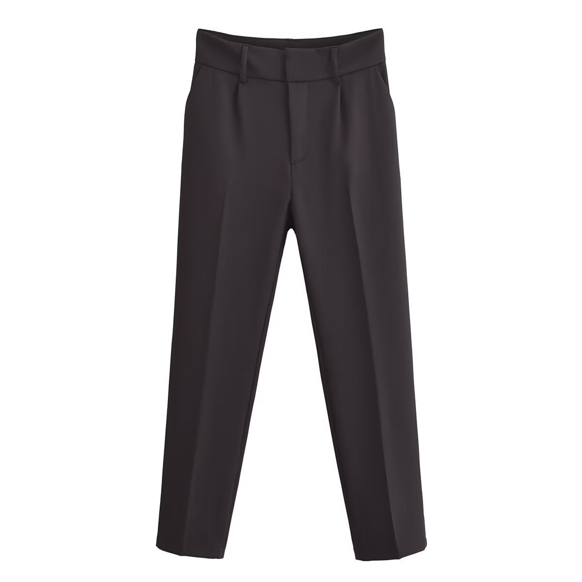 High Waist Slimming Skinny Pants Versatile Casual Suit Pants
