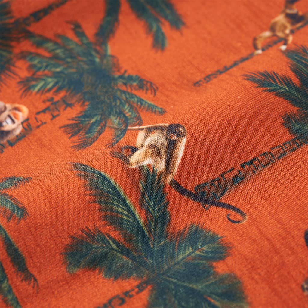 The Rust Rustle: Light Rust Brown Technical Sweatshirt