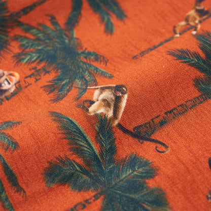 The Rust Rustle: Light Rust Brown Technical Sweatshirt