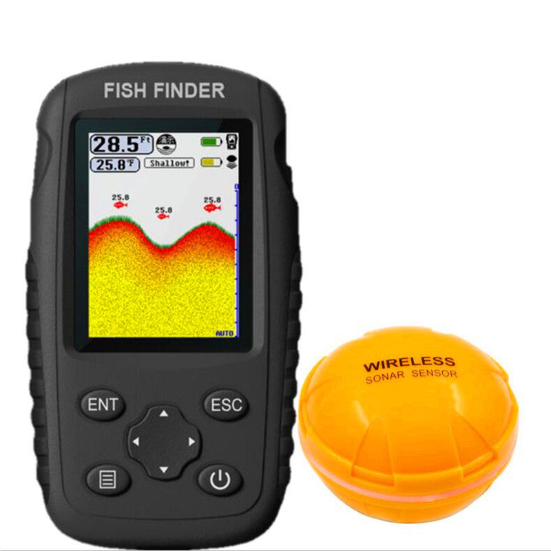 Smart Wireless Fish Finder Accurate Detection Of Fish Group Positions Various Styles