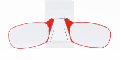 Unisex Legless Nose Clip Elderly Sticky Mobile Phone Portable Ultra-thin Glasses Case