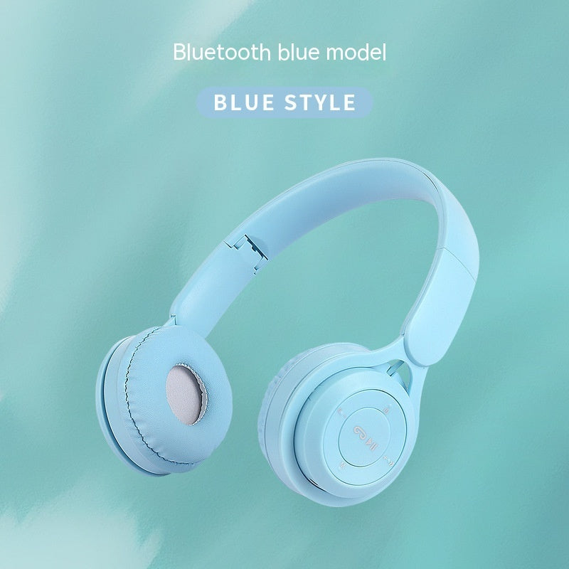 FoldBass: Wireless Foldable Extra Bass Over-Ear Headphones