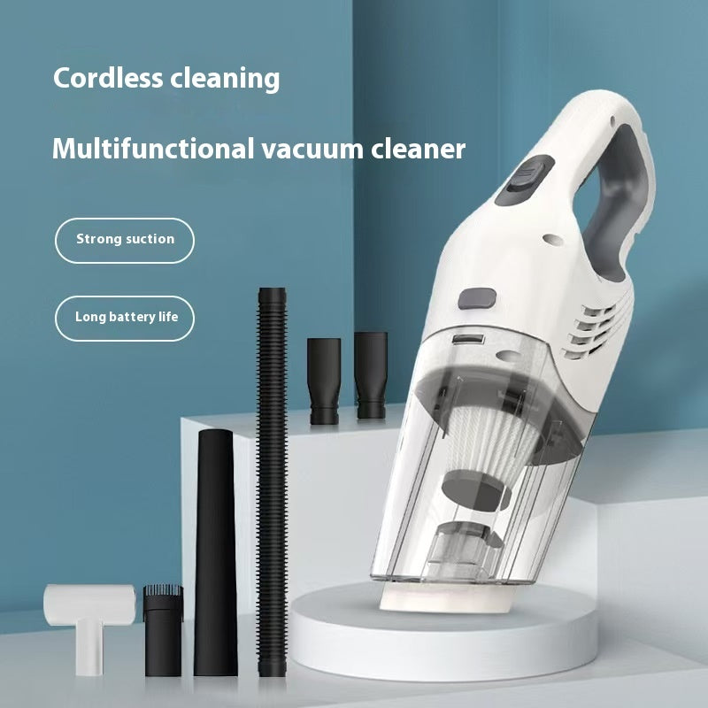 AutoCharge Vac: High-Power Handheld Automotive Wireless Vacuum
