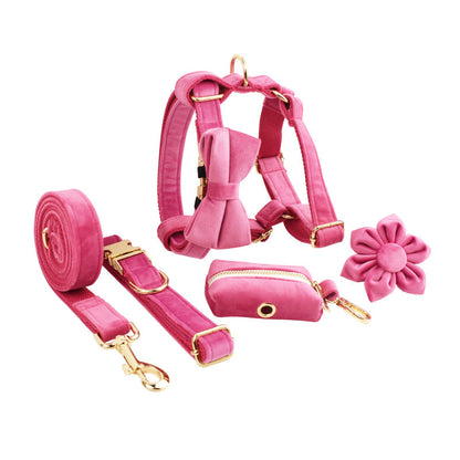 Pet Collar Dog Fabric Velvet