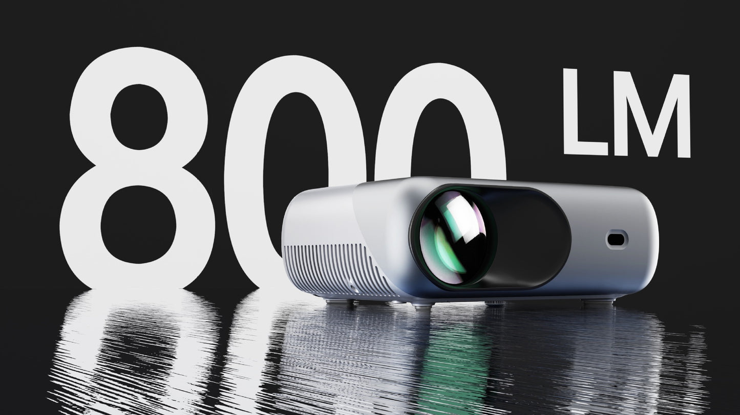 MirrorCast: WiFi HD 1080P Portable Same-Screen Mobile Projector