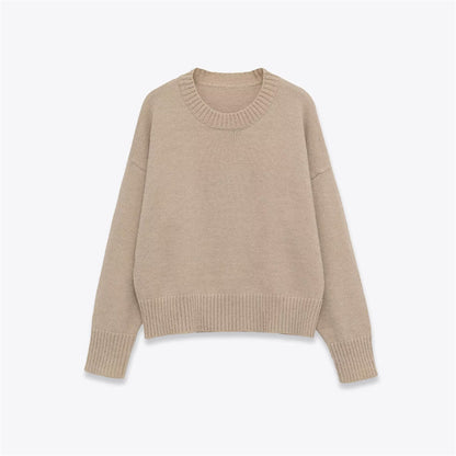 Stylish And Versatile Soft Jersey Sweater