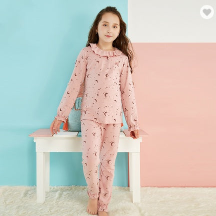 Pure Comfort: Signature Girls’ Cotton Pajamas