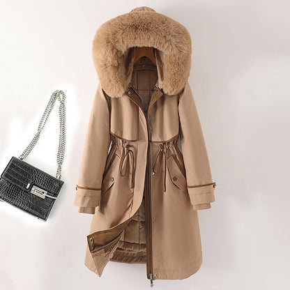 Mid-length Cotton Clothing Winter Cotton-padded Coat Down Cotton-padded Jacket For Women