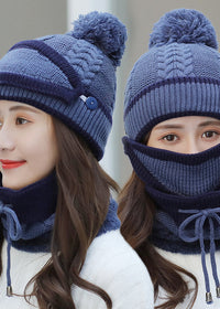 3pcs dark blue