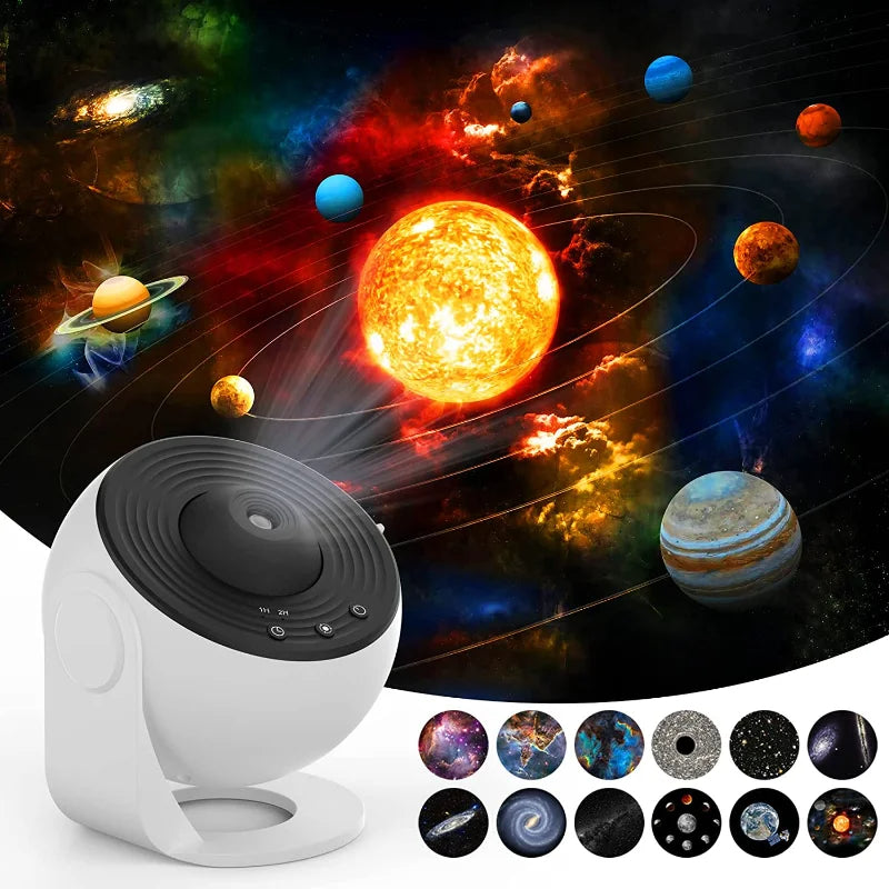 StarDome: 360° Rotating Galaxy Starry Sky Night Light Planetarium Projector