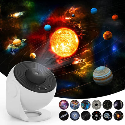 StarDome: 360° Rotating Galaxy Starry Sky Night Light Planetarium Projector