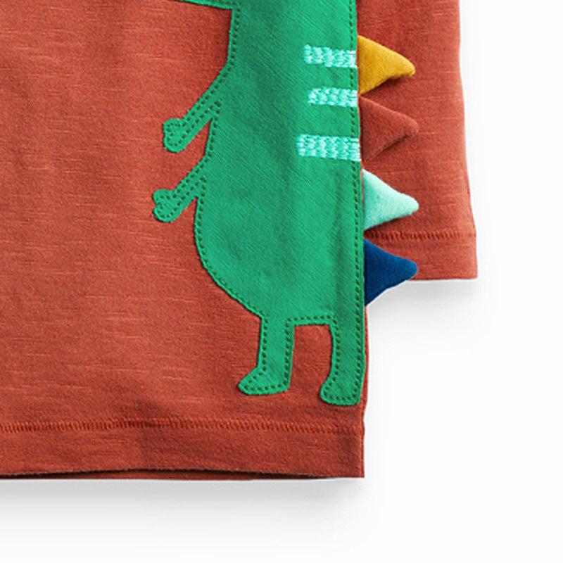 The Knitted Baseline: Knitted Cotton Signature Boy T-Shirt