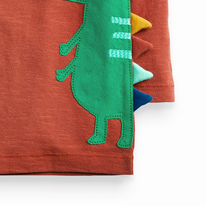 The Knitted Baseline: Knitted Cotton Signature Boy T-Shirt