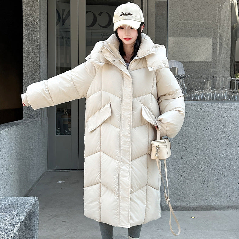 Thick Loose And Warm Cotton-padded Coat Women