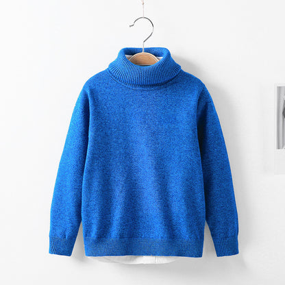 Nordic High-Collar Architectural Knitwear