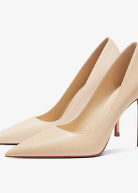 03 Calfskin Red Sole Nude