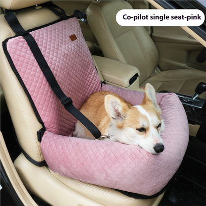 Car Pet Bed Travel Car Seat Cushion