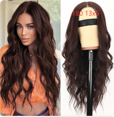 Fashionable And Versatile Lace Big Wave Wig For Women