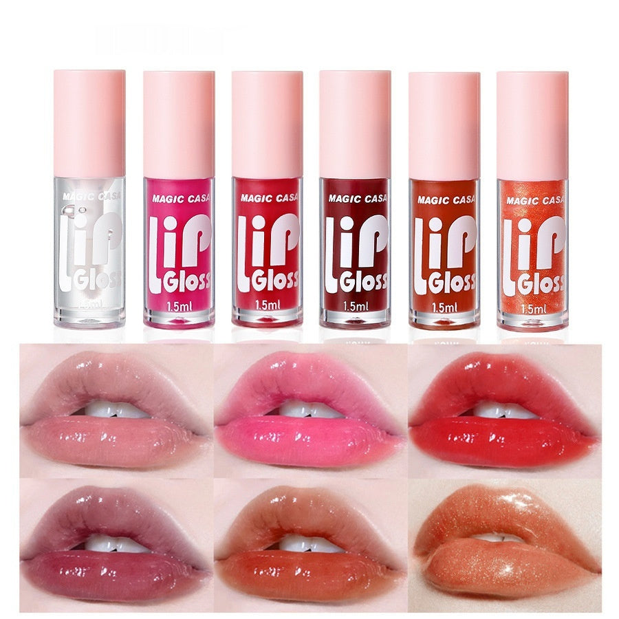 Six Sets Of Water Jelly Lip Care Oil