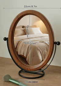 Standing Wooden Mirror