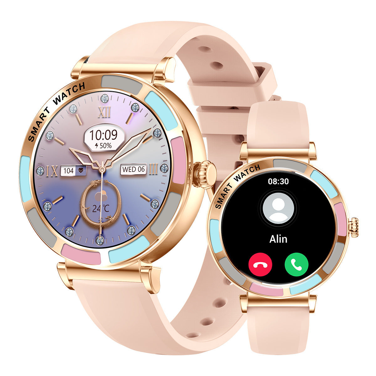 H20 Radiance: Womens HD Bluetooth Calling Watch