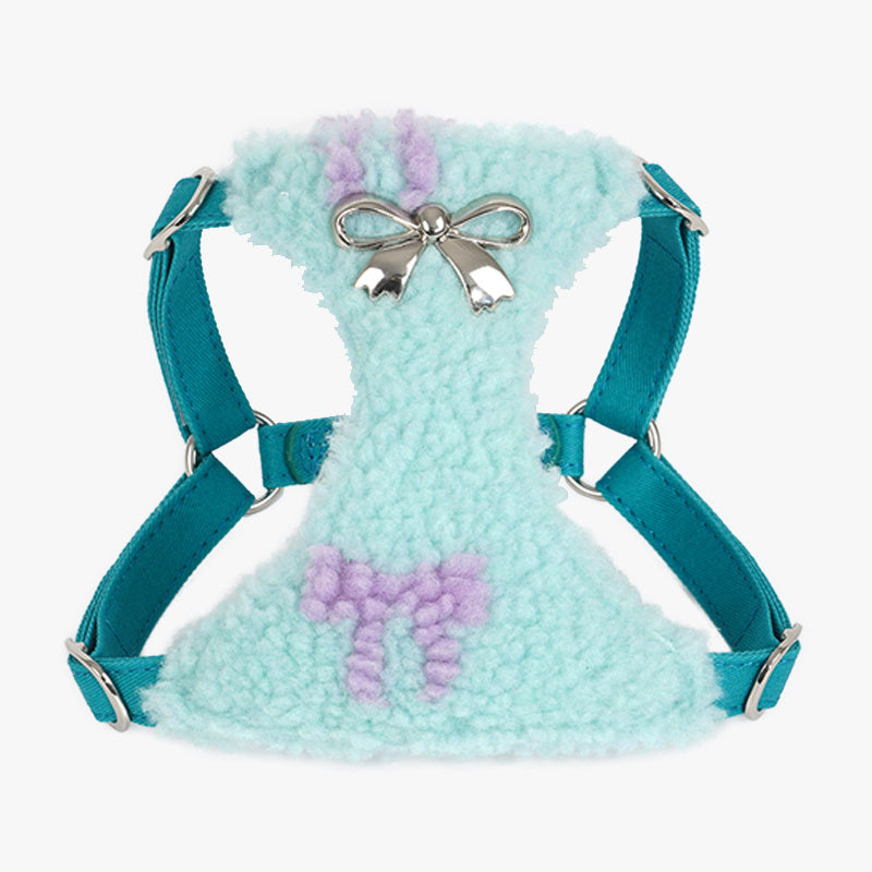 Dog Fleece Vest Chest Strap Pet Hand Holding Rope