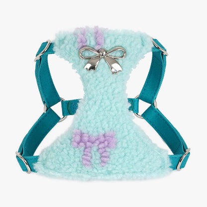 Dog Fleece Vest Chest Strap Pet Hand Holding Rope