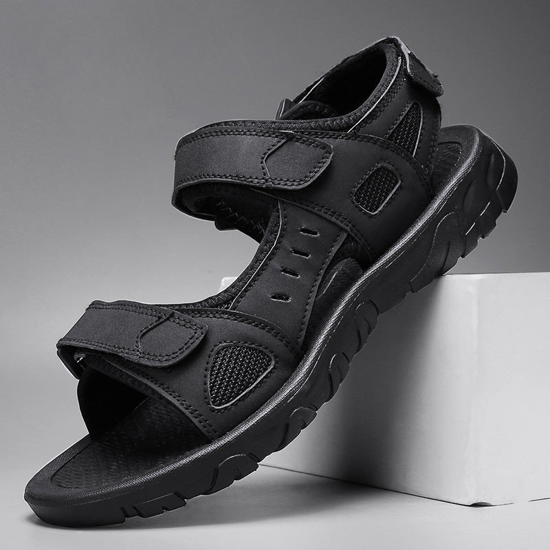 Grand Voyager: Men’s Open-Toe Plus Size Sandals