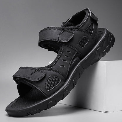 Grand Voyager: Men’s Open-Toe Plus Size Sandals
