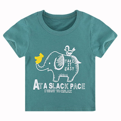 The Signature Short: Classic Boys’ Short-Sleeve Performance T-Shirt