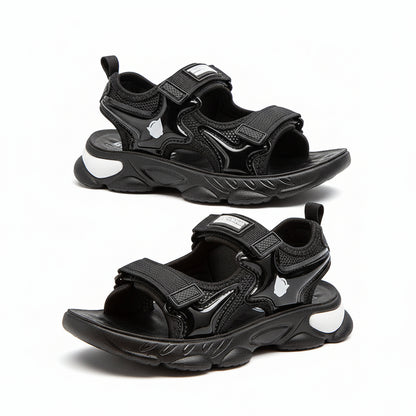 Modern Maverick: Boys’ Fashionable Casual Sandals