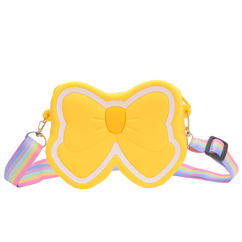 Butterfly Flutter: Children’s Silicone Cute Butterfly Bag