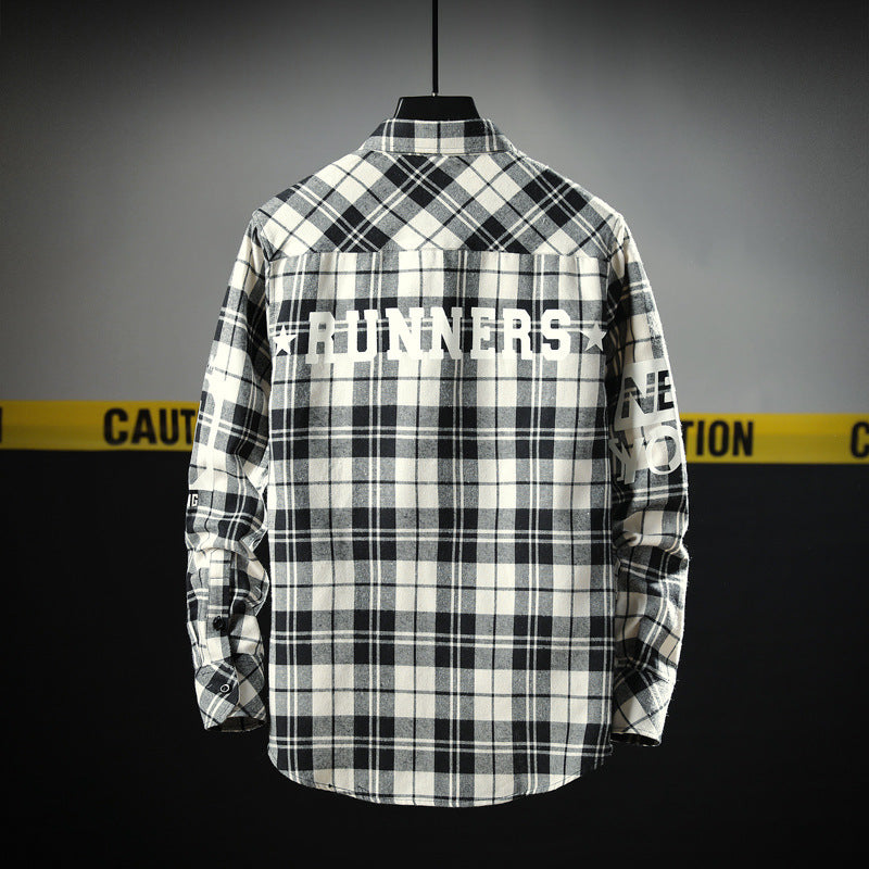 Precision Slim Fit Casual Plaid Button-Down Shirt