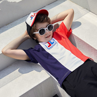 The Cotton Baseline: Pure Cotton Boys’ Short-Sleeve T-Shirt