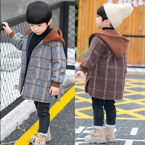 The Artisan Loom: Premium Heritage Woolen Coat for Boys