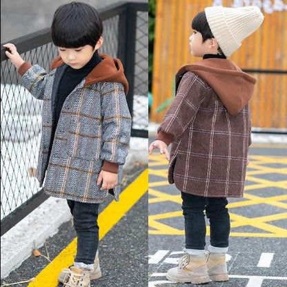 The Artisan Loom: Premium Heritage Woolen Coat for Boys