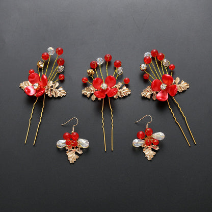 Manufacturers Selling Costume Jewelry Set Wedding Bride Headdress Wedding Hair Ornaments Accessories Wholesale