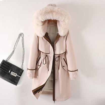 Mid-length Cotton Clothing Winter Cotton-padded Coat Down Cotton-padded Jacket For Women