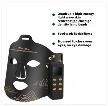 Infrared Phototherapy LED Color Light Skin Rejuvenation Mask