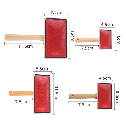 Pet Grooming Comb Durable Dog Cat Brush Gentle Stainless Steel Pet Comb For Removing Fur Tangles Safe Grooming Tool For Pets